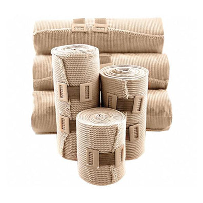 Bandage 6"x5yd Stretch Elastic Tan 10/Bx, 5 BX/CA - Surgical Supplies NY